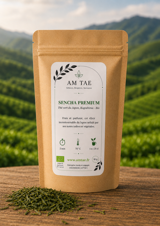 SENCHA PREMIUM, Thé vert nature de Kagoshima