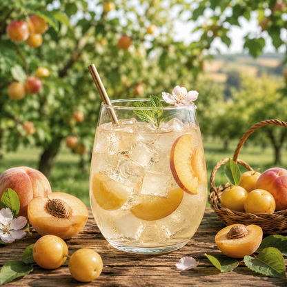 VELOURS FRUITÉ, Thé blanc Pêche - Mirabelle- Abricot