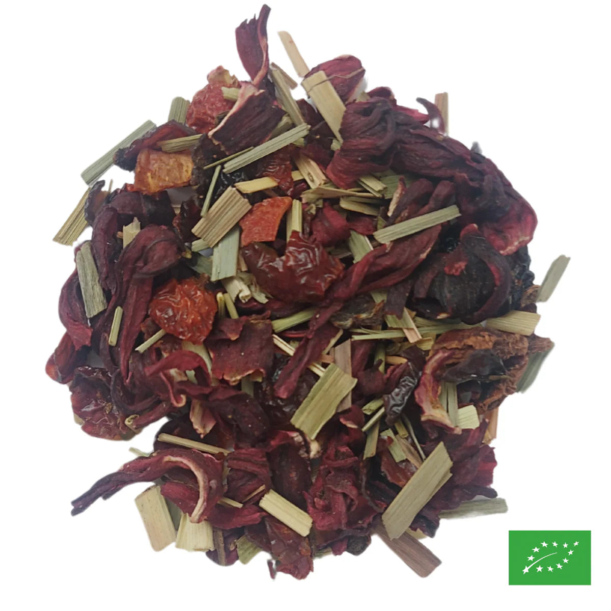 VIREE A MALABAR, Infusion glacée Hibiscus -Citronnelle - Anis aromatisée Poivre & Fraise