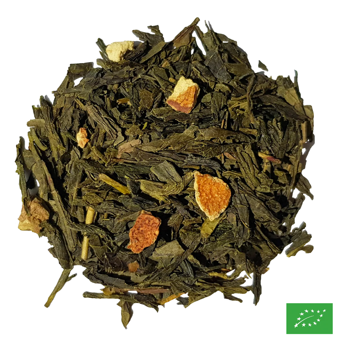 ESCALE A TOKYO, Thé vert aromatisé Citron-Gingembre