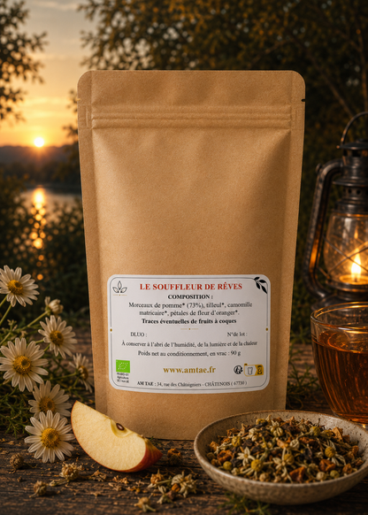 LE SOUFFLEUR DE REVES , Tisane de plantes apaisantes