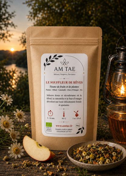 LE SOUFFLEUR DE REVES , Tisane de plantes apaisantes
