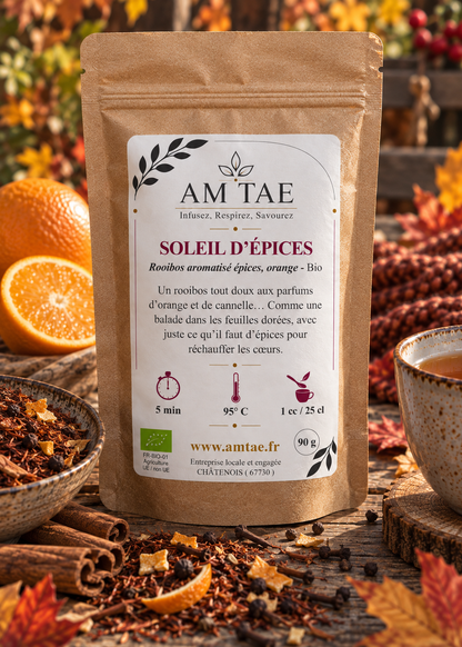 Soleil d'épices, Rooibos orange - épices