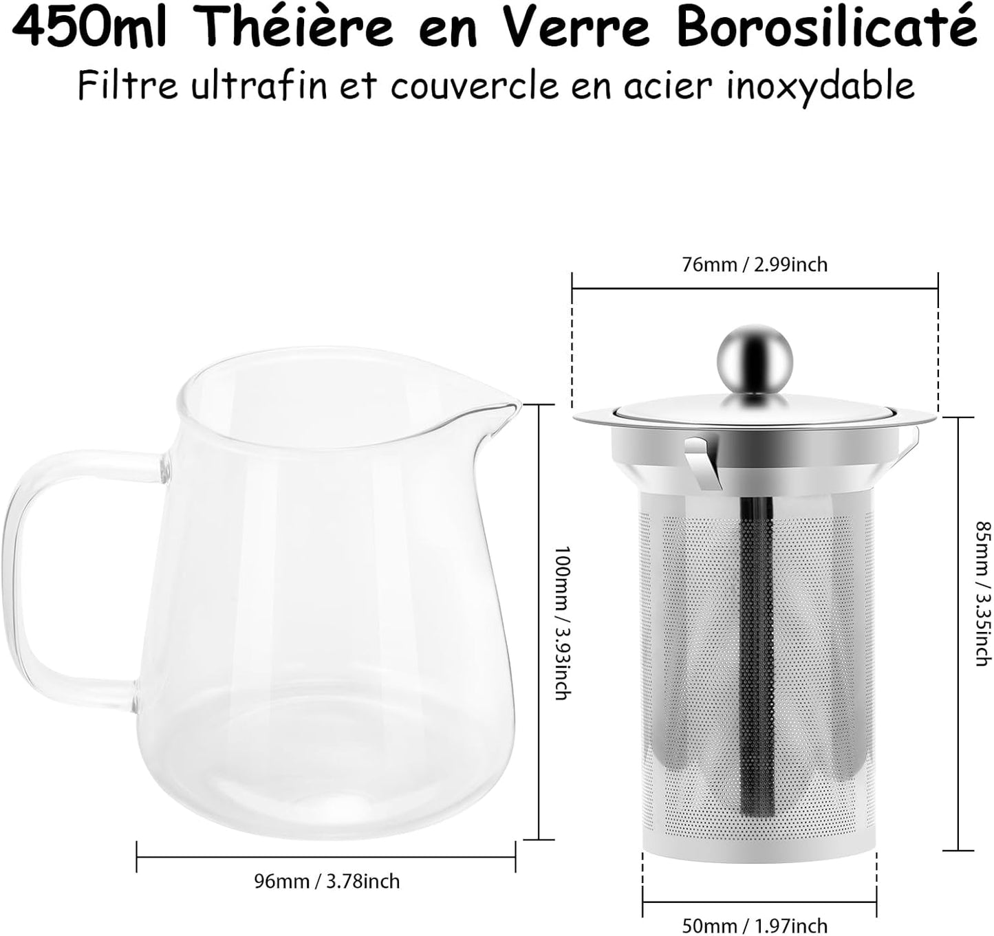 Duo Tisanière 450 ml - Infusion : "Moment chill"