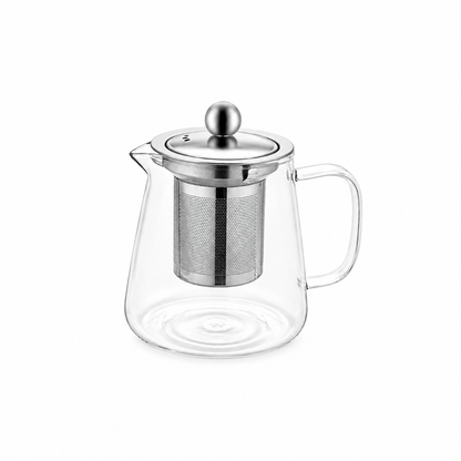 Théière avec Infuseur 450ml, en Verre Borosilicate